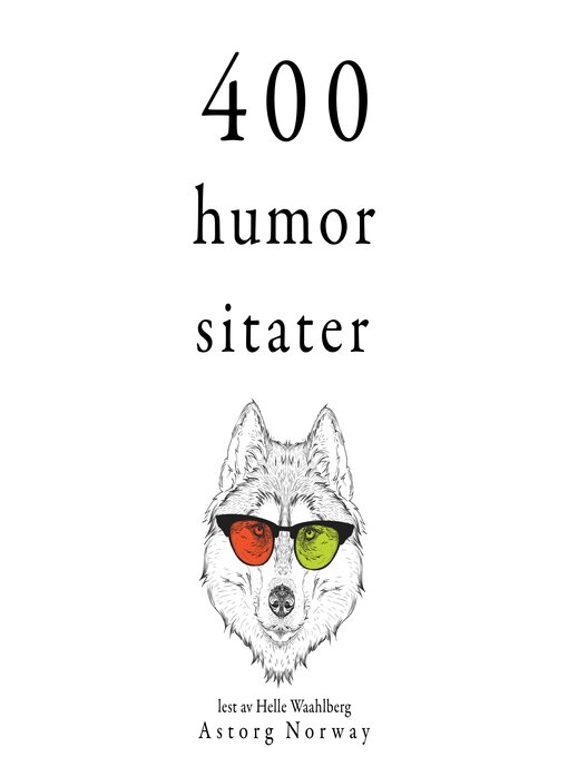 Title details for 400 humor sitater by Multiple Authors - Available